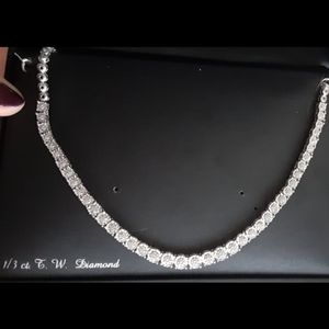 1/3 ct J.W. Diamond Necklace